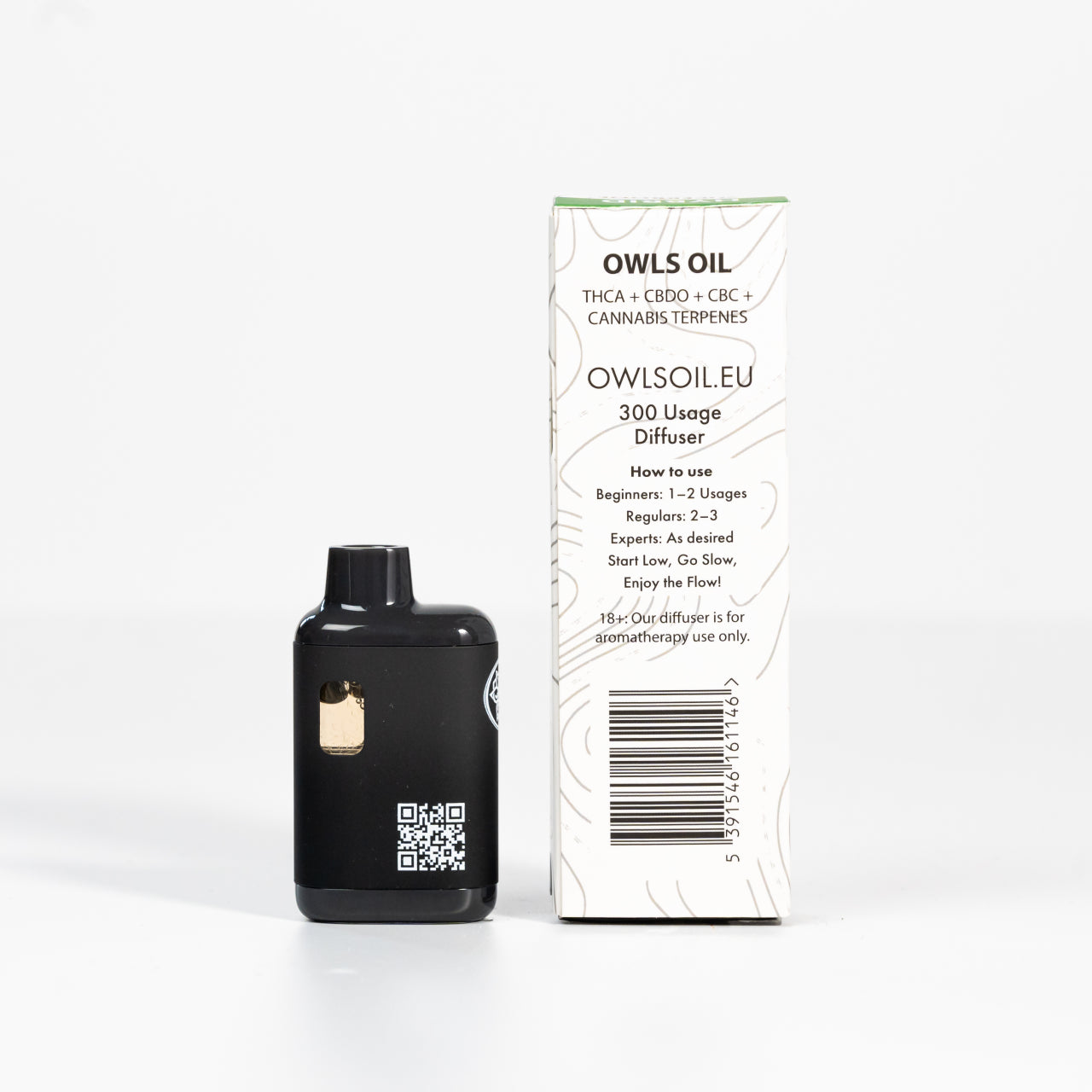 Platinum Owls THCA Vape 1ml – Cookie Cake