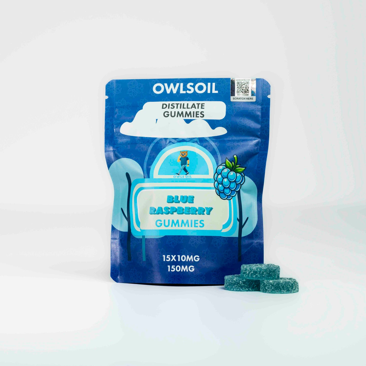 Caramelle Gommose al Distillato Dorato – 150mg (15 × 10mg)