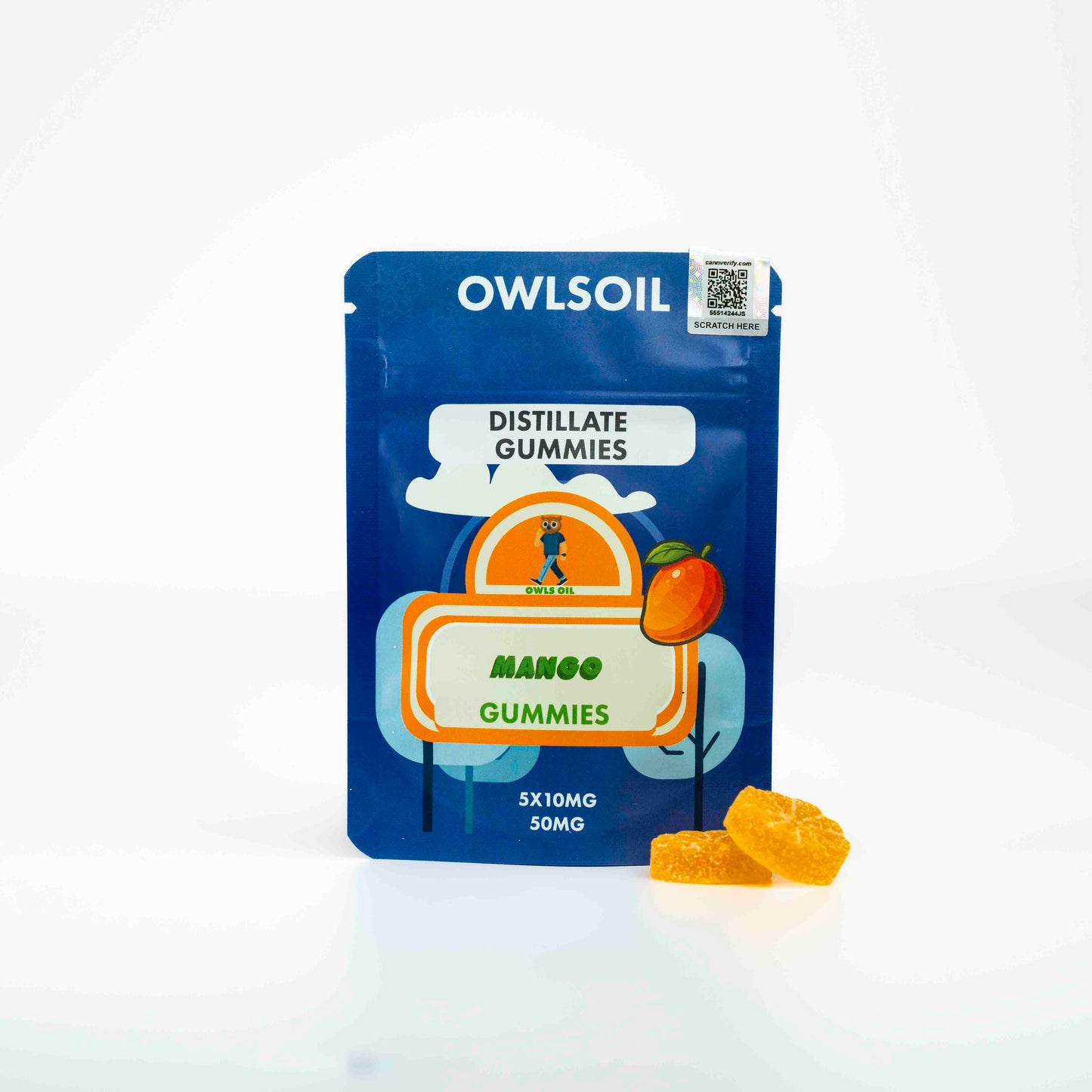 Caramelle Gommose Distillate d'Oro – 50mg (5 × 10mg)