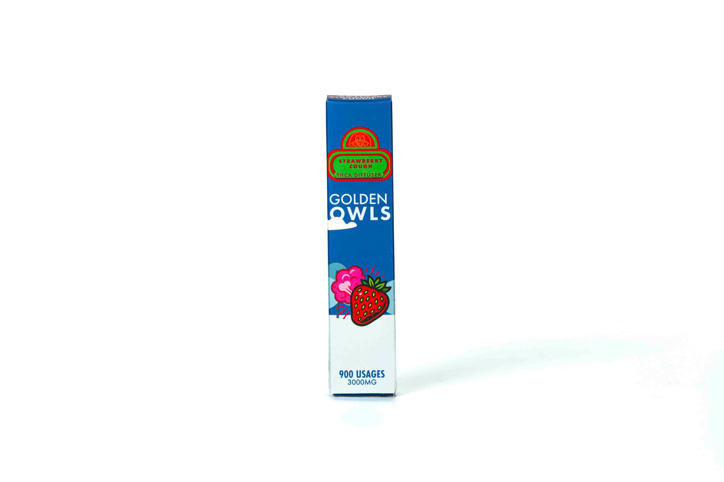 Golden Owls Strawberry Cough Vape THCA da 3 ml – 3000 mg