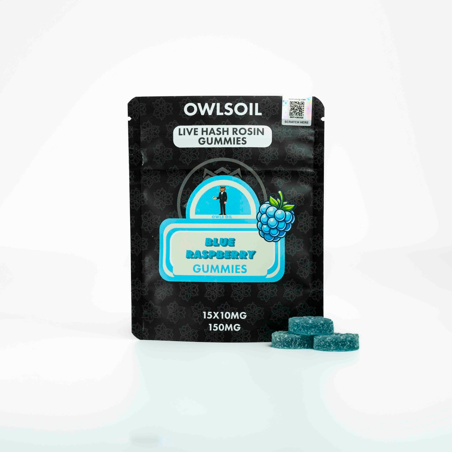 Caramelle Gommose Platinum Live Rosin – 150 mg (15 × 10 mg)