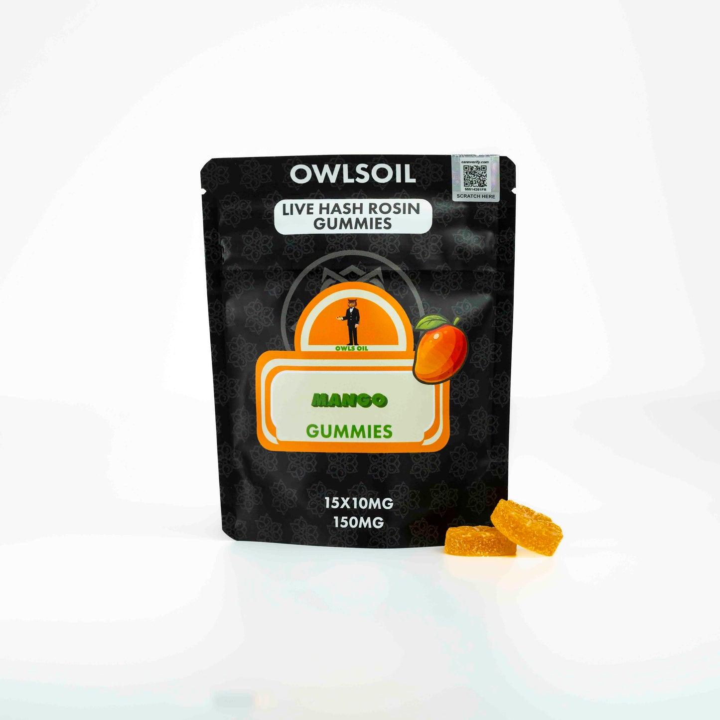 Caramelle Gommose Platinum Live Rosin – 150 mg (15 × 10 mg)