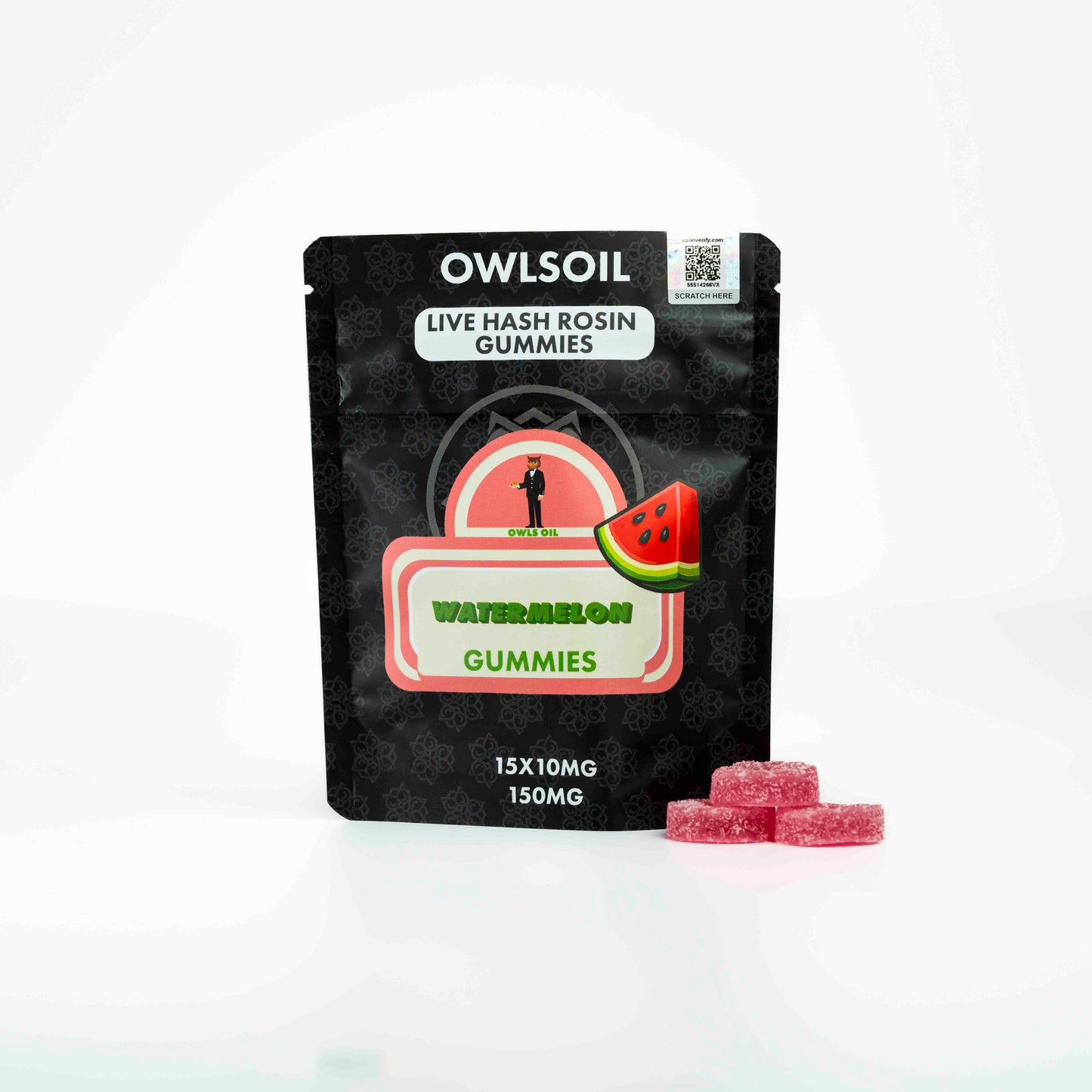 Caramelle Gommose Platinum Live Rosin – 150 mg (15 × 10 mg)