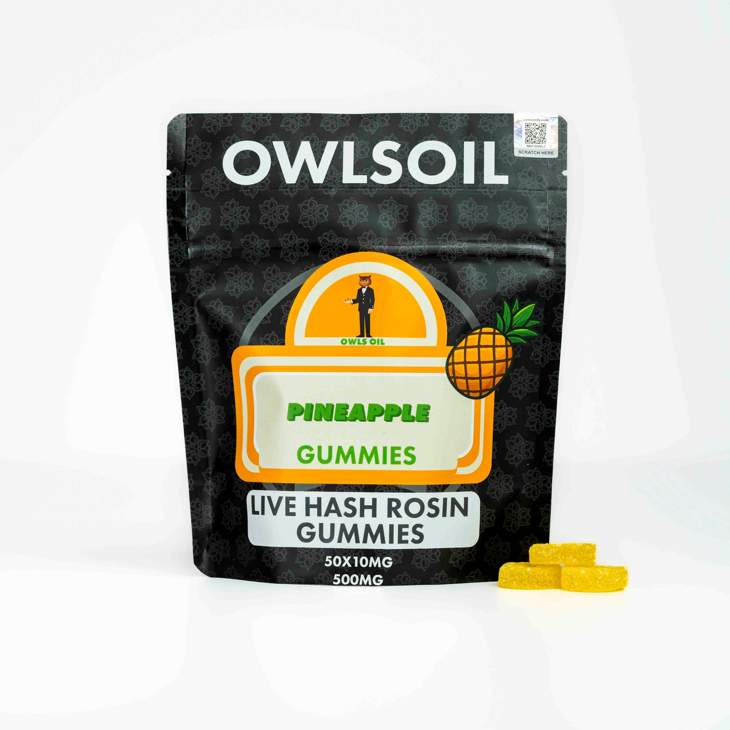 Gommose Platinum Live Rosin – 500 mg (50 × 10 mg)