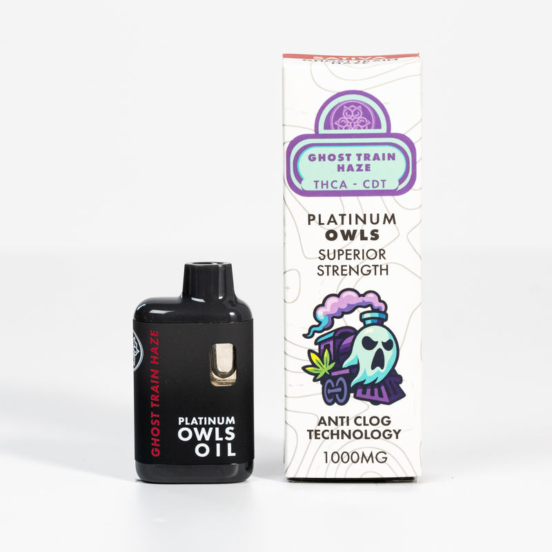 Platinum Owls THCA Vape da 1ml – Ghost Train Haze