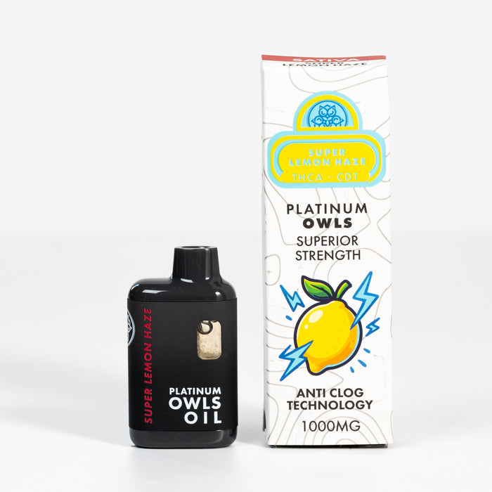 Platinum Owls THCA 1ml Svapo – Super Lemon Haze