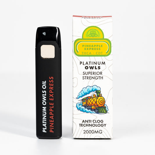 Platinum Owls Vaporizzatore THCA 2ml – Pineapple Express
