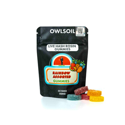 Platinum Live Rosin Gummies – 50mg (5 × 10mg)