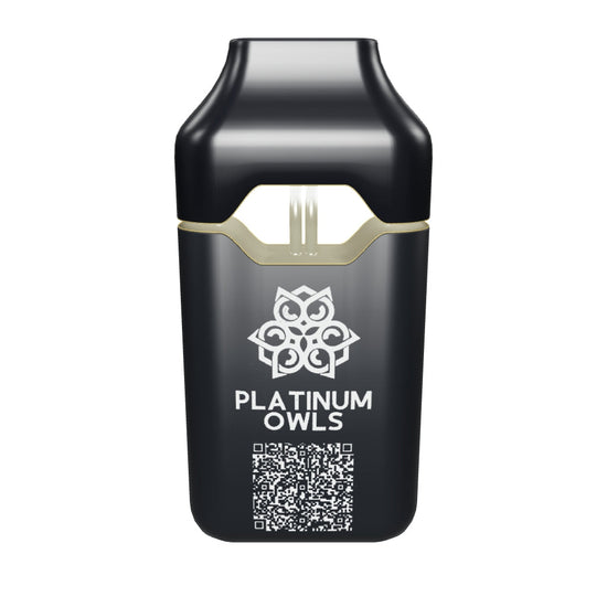 Platinum Owls Dual Chamber 4ml THCA vape 3D model