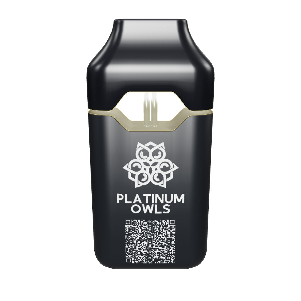 Platinum Owls Dual Chamber 4ml THCA vape 3D model